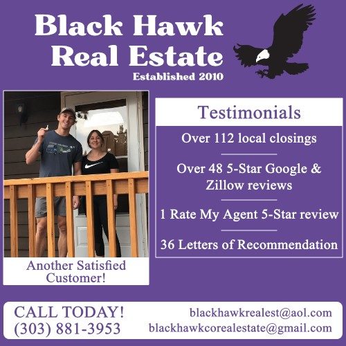 Black Hawk Real Estate Latest 2025 Logo